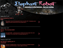 Tablet Screenshot of elephantrobot.com